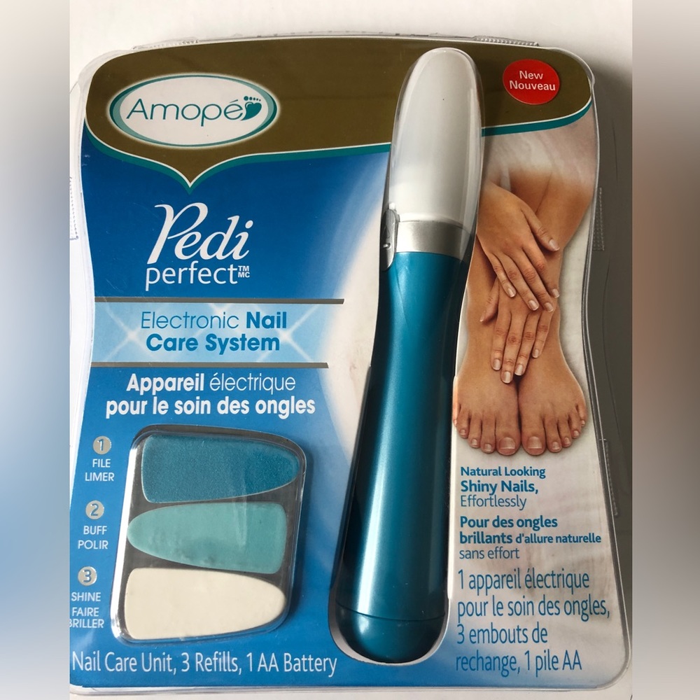 NEW Amope Pedi Perfect Electronic Nail Care System